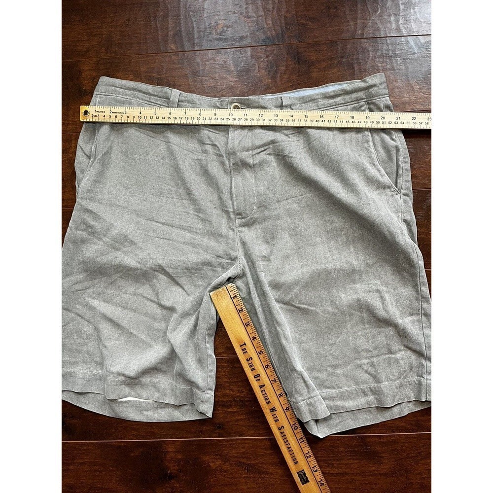 Tommy Bahama Shorts Mens 38 Beach Casual Relax Silk Blend Point Sand Color - Picture 3 of 5